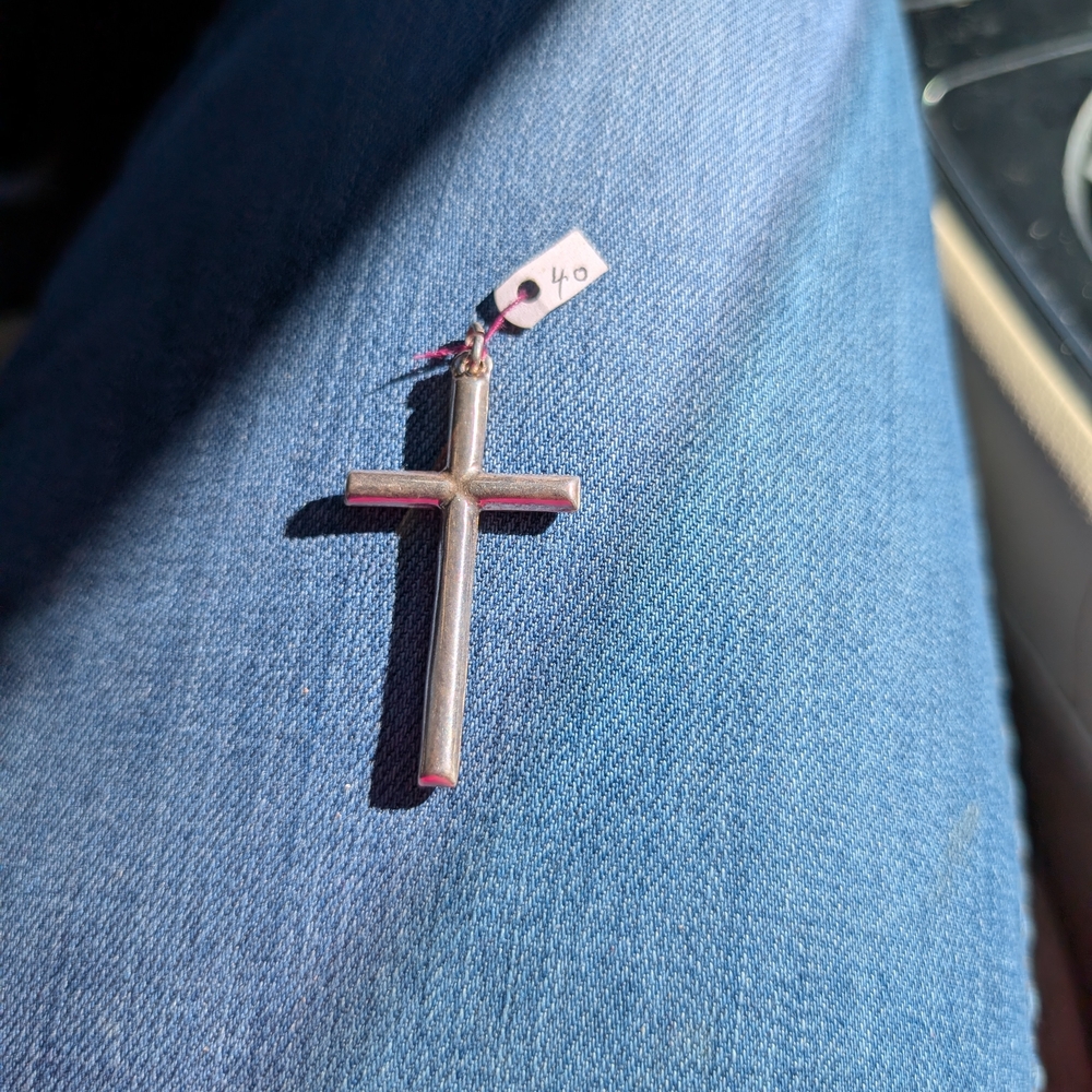 Elegant Silver Cross